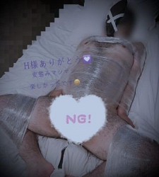 パンプスをお顔に被せただけで 勃っちゃうHさん